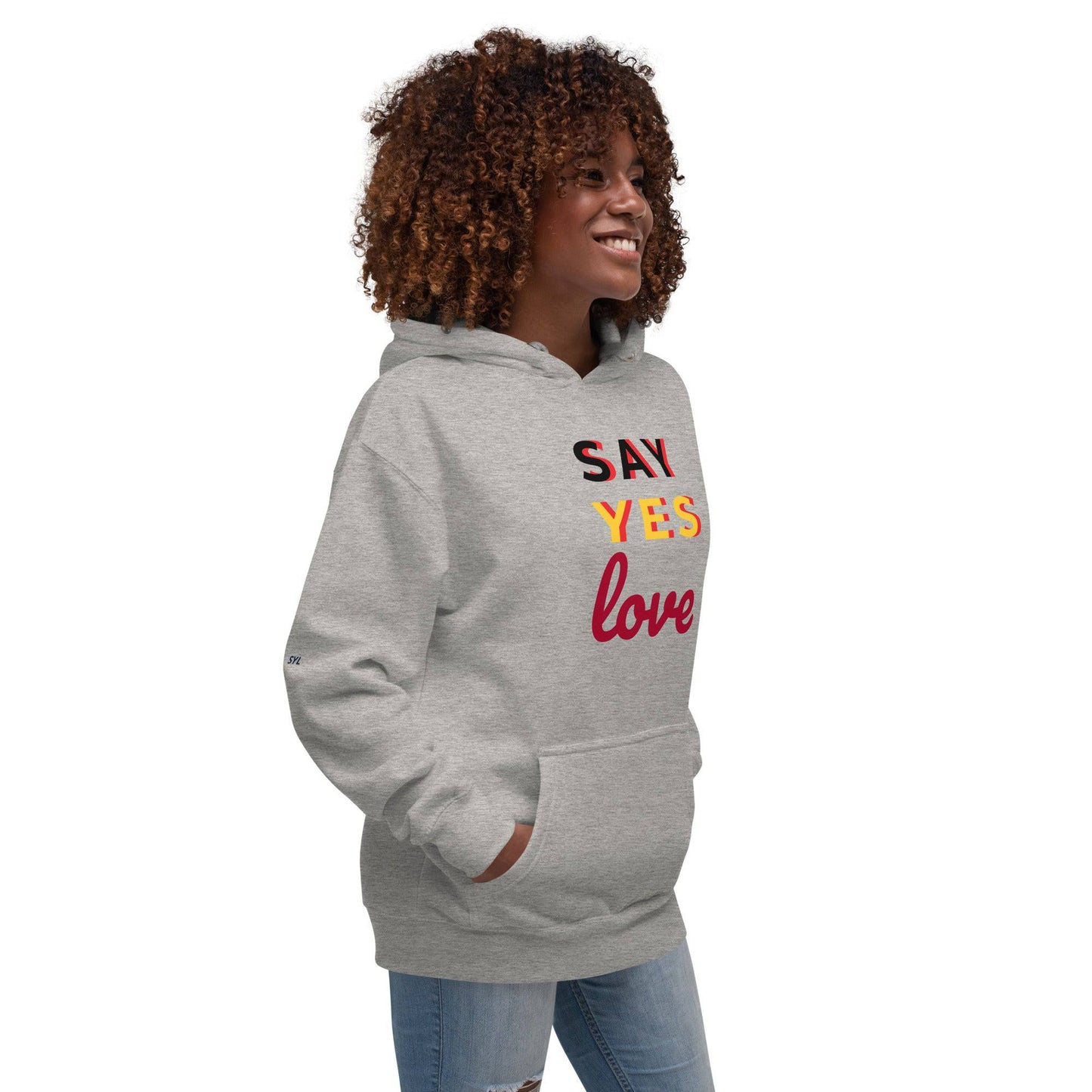 Say Yes Love Unisex Hoodie - Zion Legend Fashions