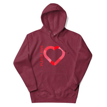 Please Give Love Unisex Hoodie - Zion Legend Fashions