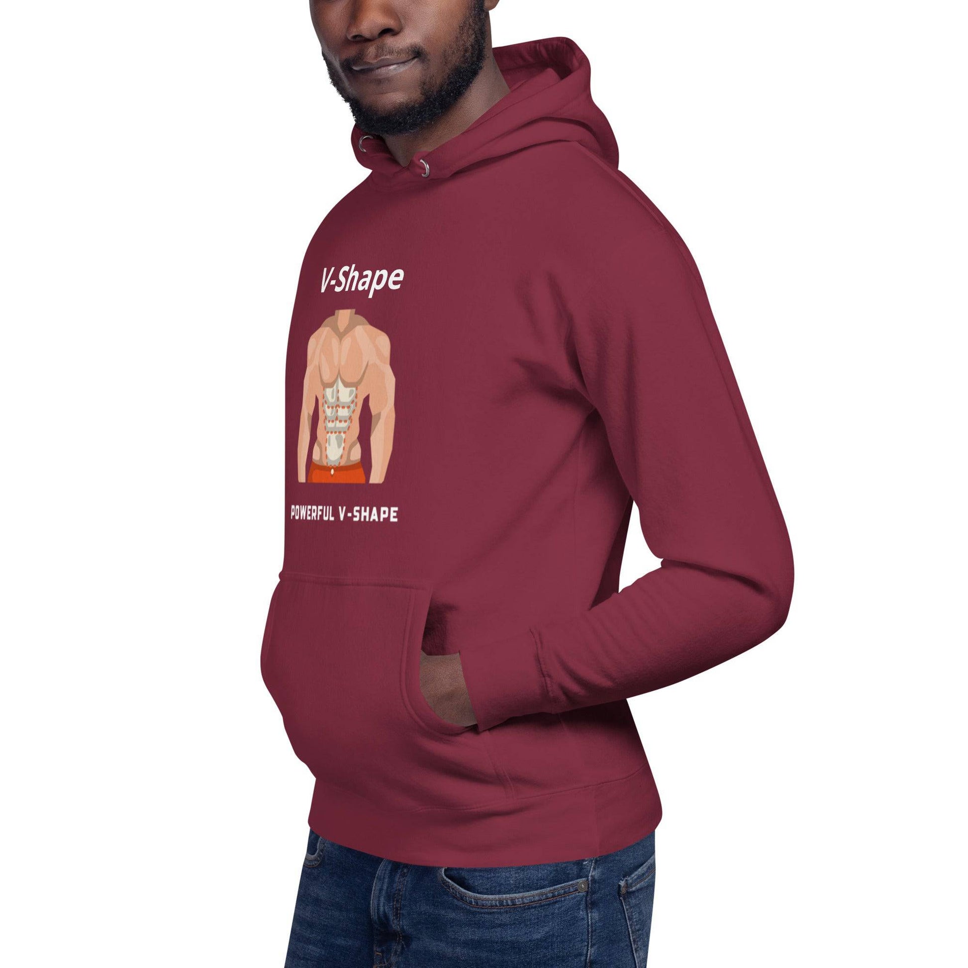 V-Shape Unisex Hoodie - Zion Legend Fashions