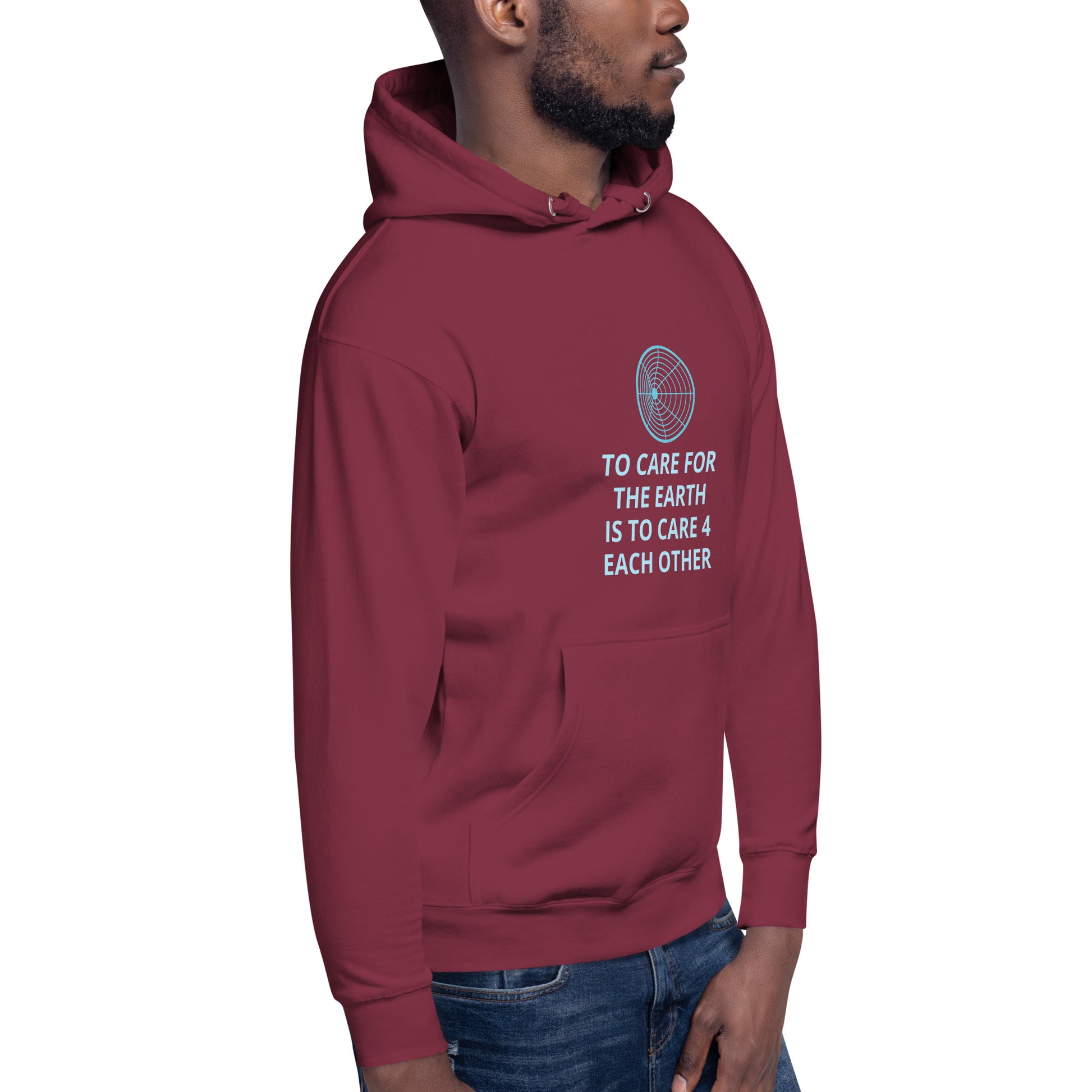 To Care for the Earth is to Care 4 Each Other Unisex Hoodie - Zion Legend Fashions