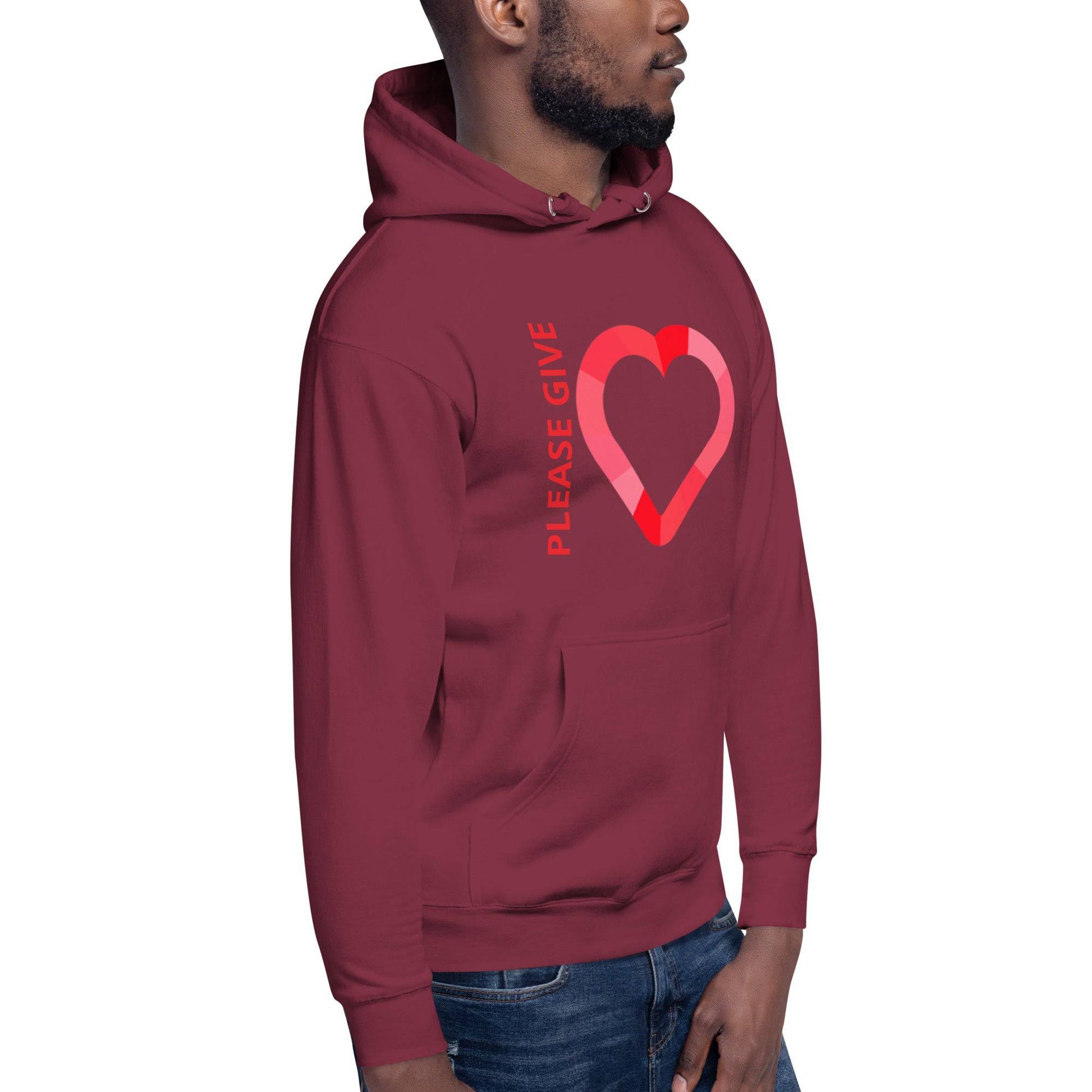 Please Give Love Unisex Hoodie - Zion Legend Fashions