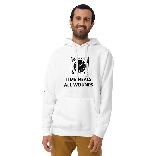 Time Heals all Wounds - Memories Unisex Hoodie - Zion Legend Fashions