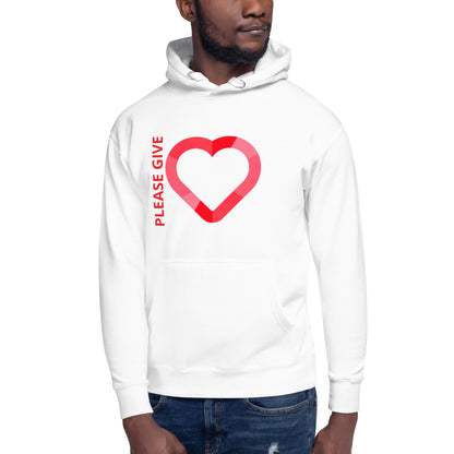 Please Give Love Unisex Hoodie - Zion Legend Fashions