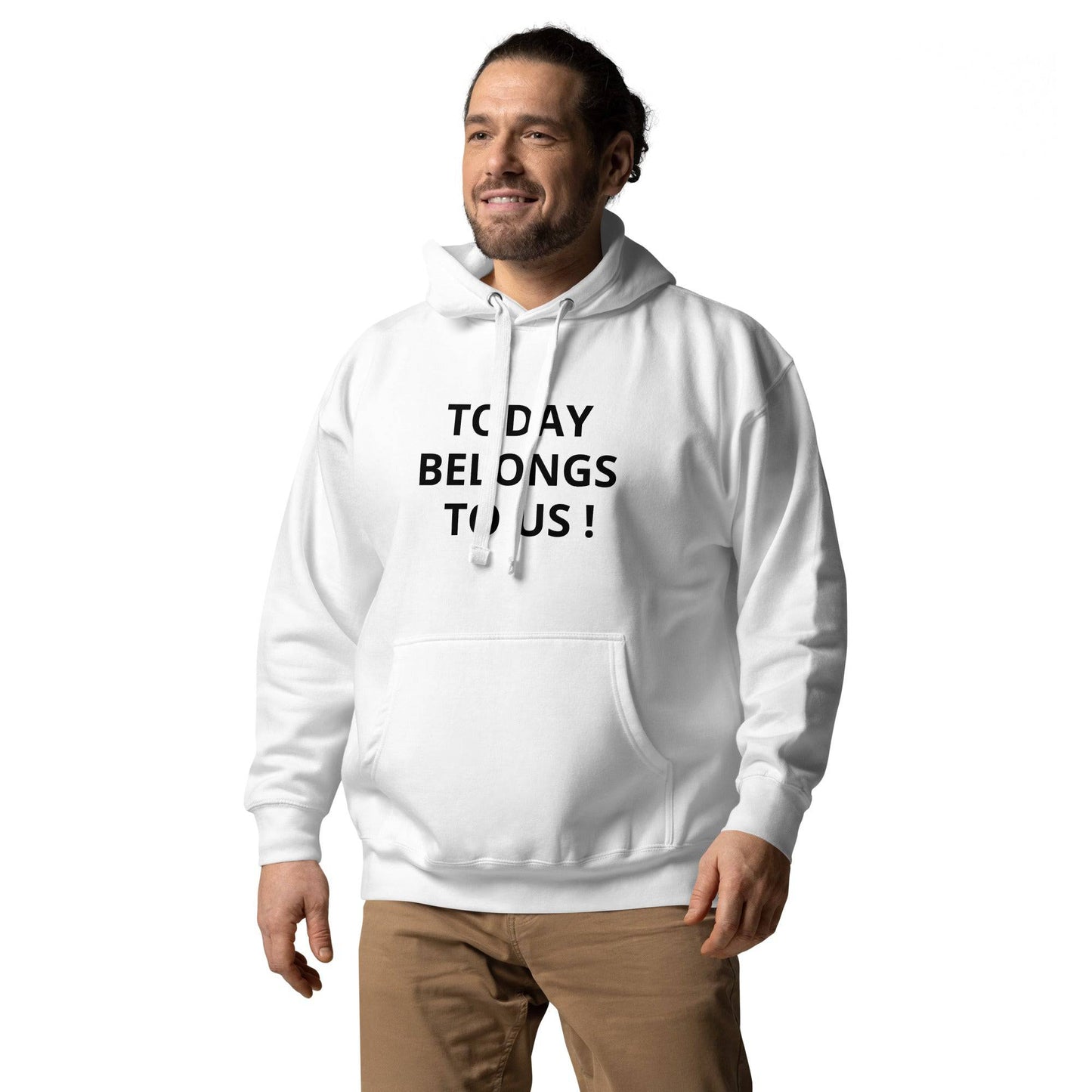 Today Belongs to Us - Button Unisex Hoodie - Zion Legend Fashions