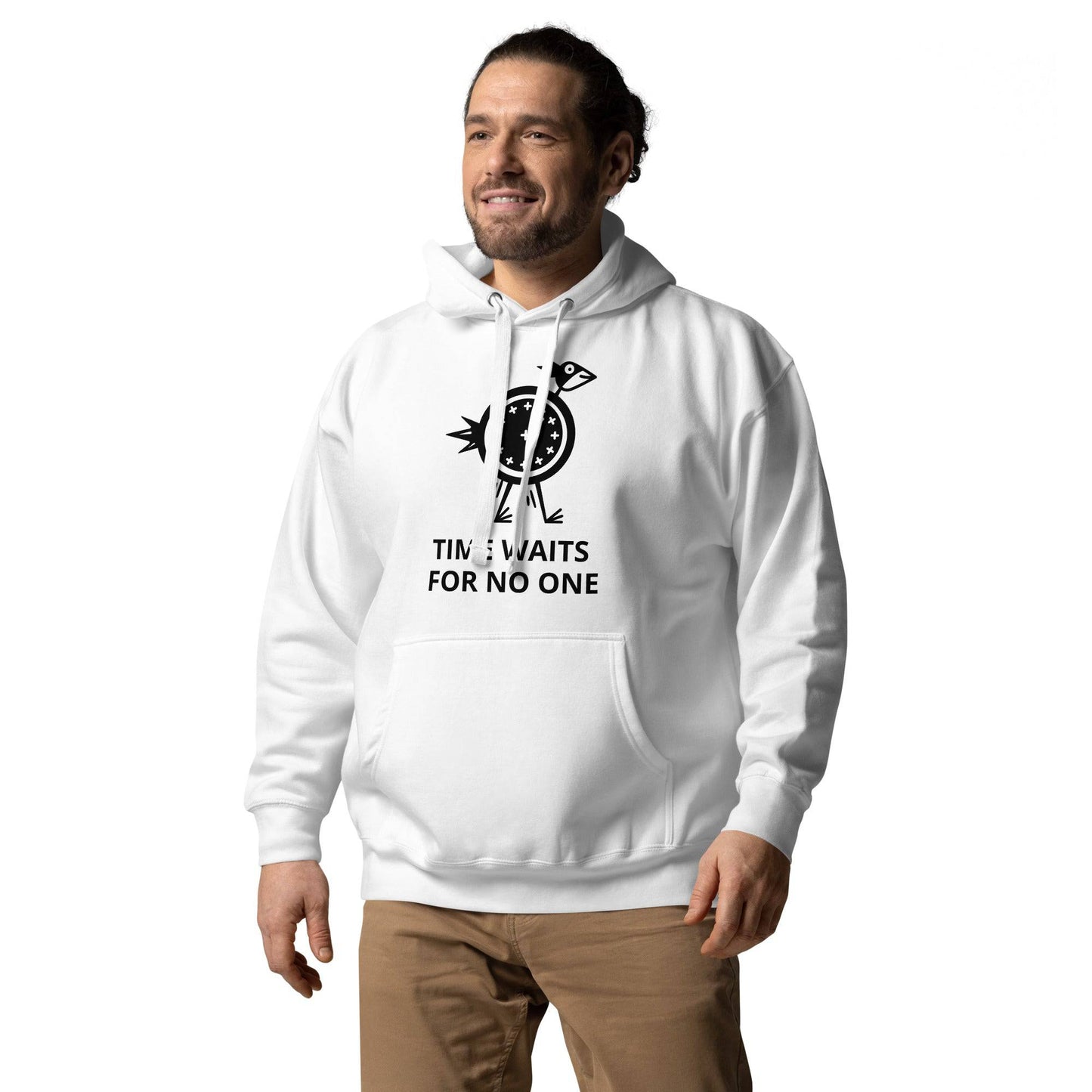 TIME WAITS FOR NO ONE Unisex Hoodie - Zion Legend Fashions