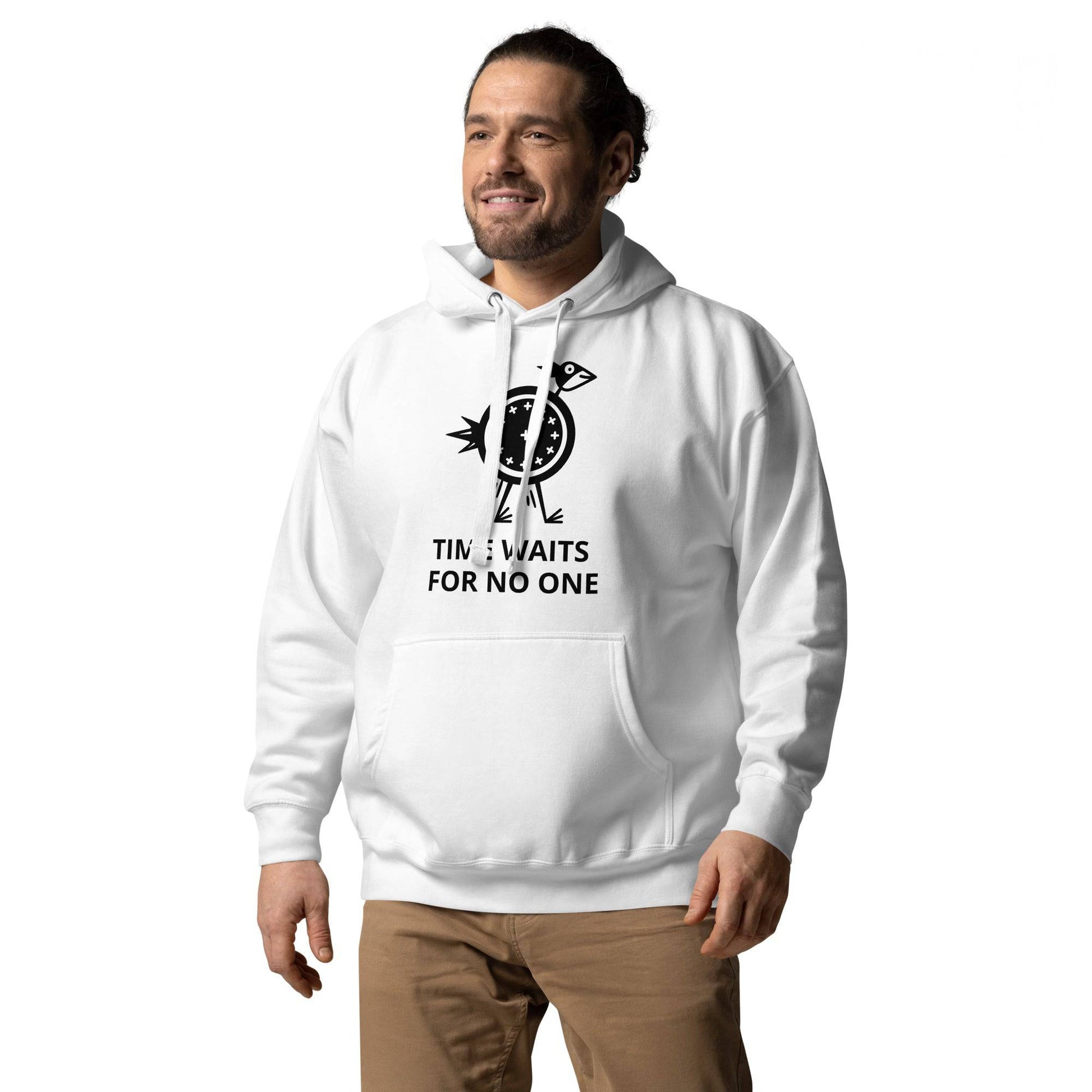 TIME WAITS FOR NO ONE Unisex Hoodie - Zion Legend Fashions