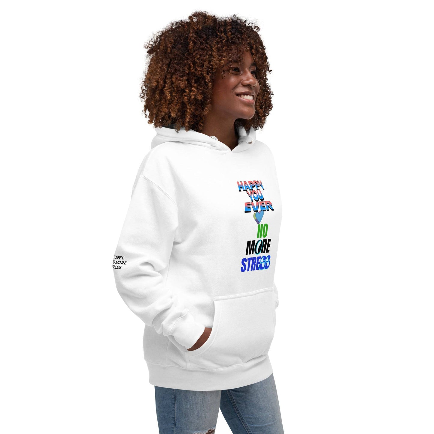 Happy no more stress Unisex Hoodie - Zion Legend Fashions