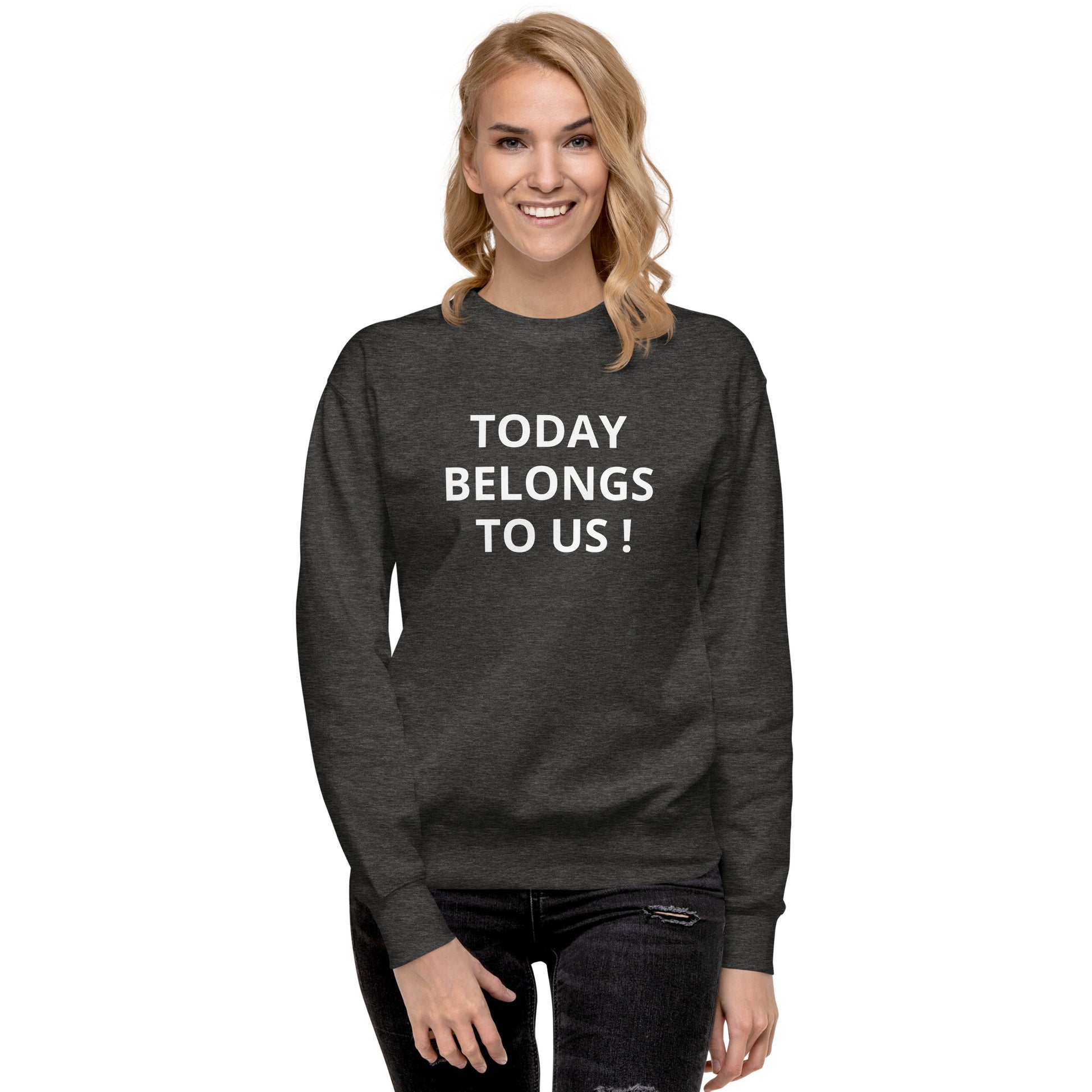 Today Funky Unisex Premium Sweatshirt - Zion Legend Fashions