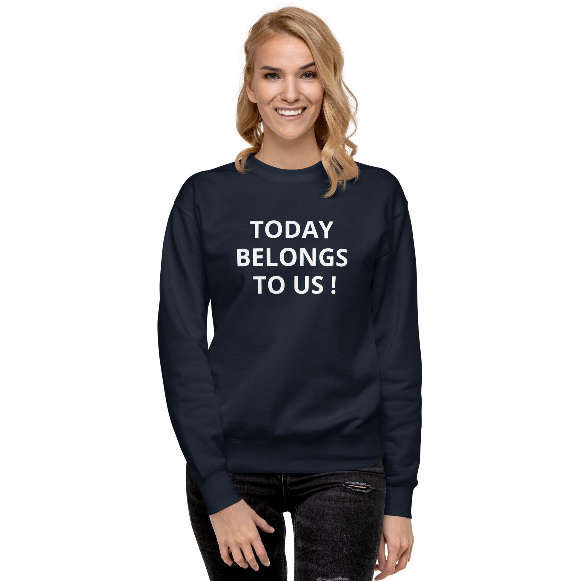 Today Funky Unisex Premium Sweatshirt - Zion Legend Fashions