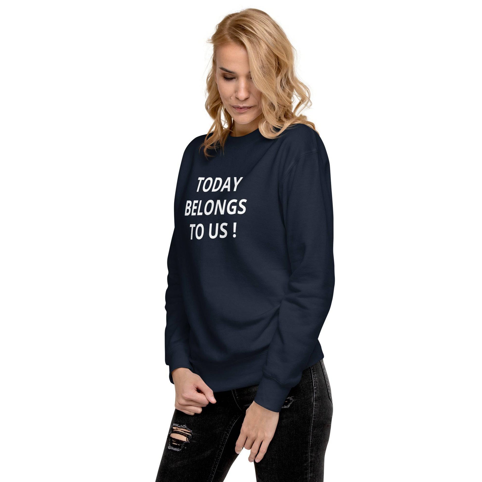 Today Funky Unisex Premium Sweatshirt - Zion Legend Fashions